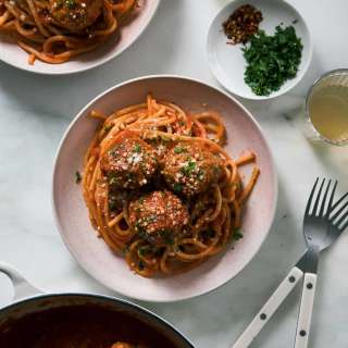Spaghetti and Meatballs