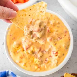 Crock Pot Rotel Cheese Dip
