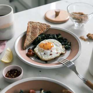 Olive Oil Fried Eggs