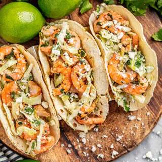 Cilantro-Lime Shrimp Tacos