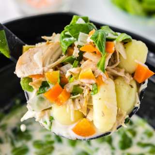 Slow Cooker Chicken Gnocchi Soup