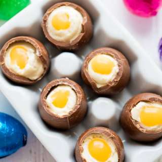 Cheesecake Filled Easter Eggs