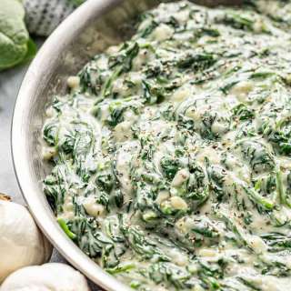 Classic Creamed Spinach
