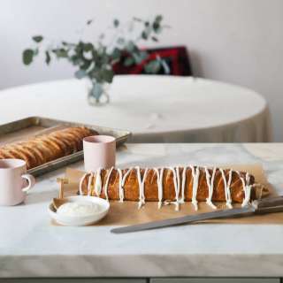 Breakfast Braided Strawberry + Apricot Bread