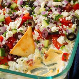 Greek Seven Layer Dip