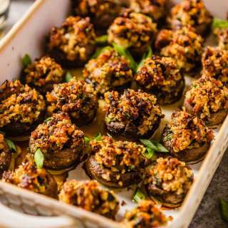Sausage Stuffed Mushrooms