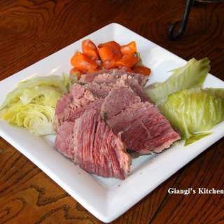 Corned Beef with Parsley Sauce