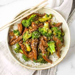 Instant Pot Beef and Broccoli (gluten free)