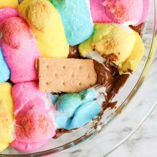 Peeps S'mores Dip