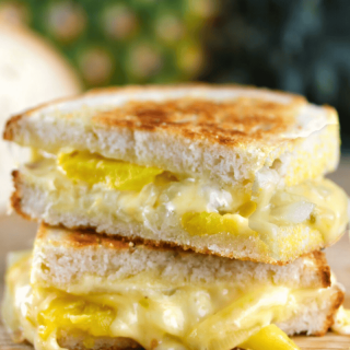 Caramelized Pineapple Grilled Cheese