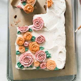 Carrot Sheet Cake Recipe
