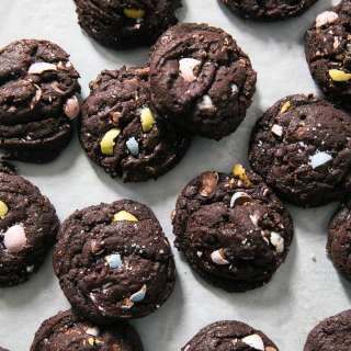 Chocolate Cadbury Egg Cookie Recipe