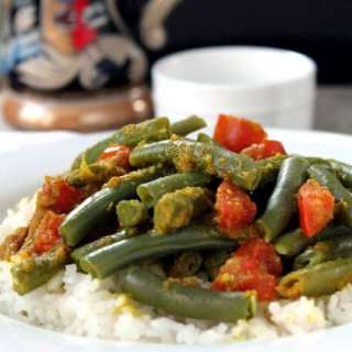 Indonesian Curried Green Beans