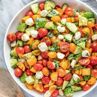 Caprese Avocado Salad