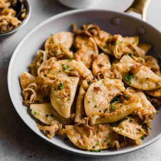 Homemade Potato and Cheese Pierogies
