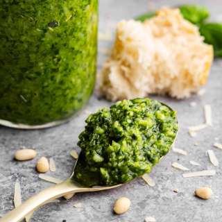 Homemade Basil Pesto