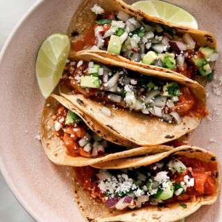 Jackfruit Tinga Tacos