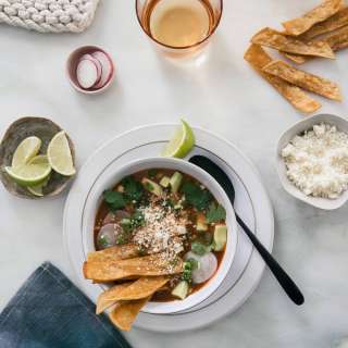 Enchilada Chicken Tortilla Soup
