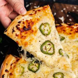 Jalapeño Scalloped Potato Pizza