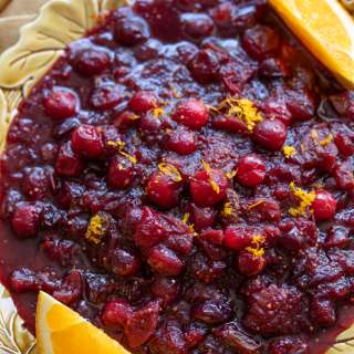 Cranberry Chutney with Red Wine