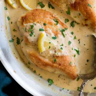 Creamy Lemon Romano Chicken