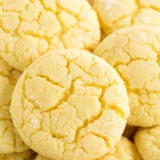 Lemon Crinkle Cookies