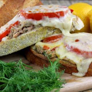 Tuna Melt on Rye