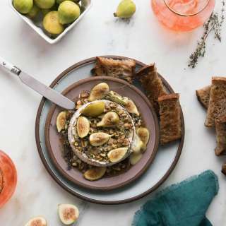 Baked Brie with Honey