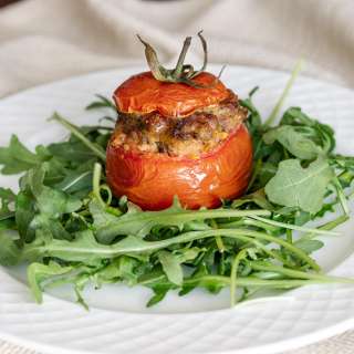Baked Stuffed Tomatoes