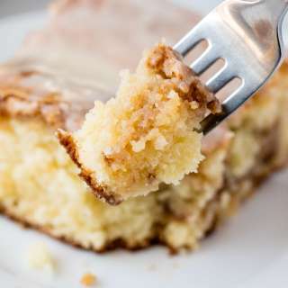 Cinnamon Roll Swirl Coffee Cake From Scratch
