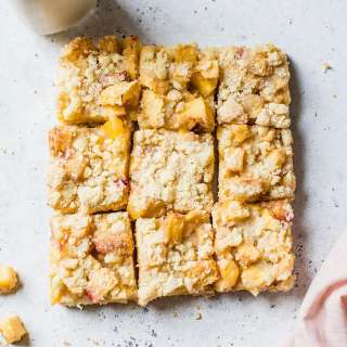 Peach Crumb Bars