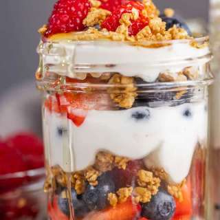 Berries and Yogurt Parfait