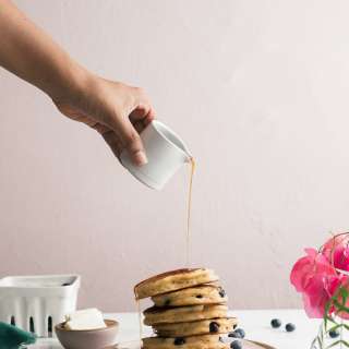 Cornbread Blueberry Pancake Recipe