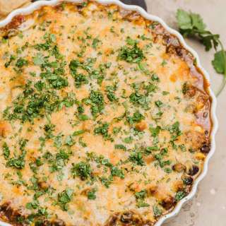 Warm Black Bean Dip