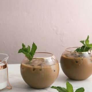 Mint Vanilla Iced Coffee Recipe