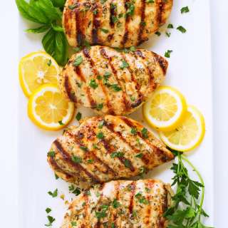 Grilled Greek Lemon Chicken