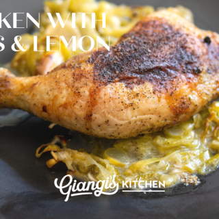 Chicken with Leeks and Lemon