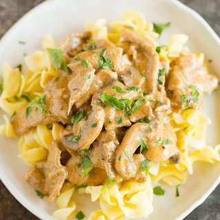 Beef Stroganoff