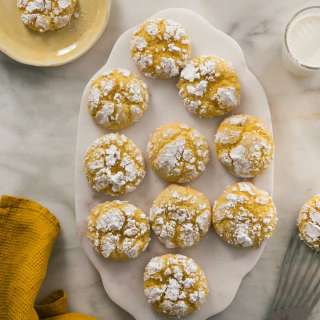 Lemon Crinkle Cookies