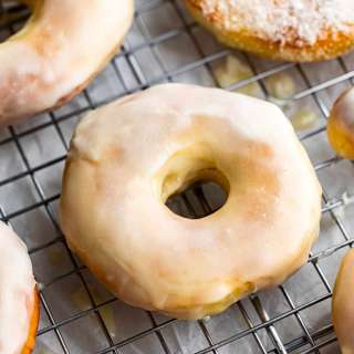 Air Fryer Glazed Donuts
