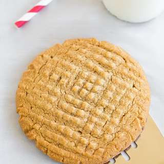 Recipe for One Flourless Peanut Butter Cookie