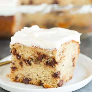 Banana-Chocolate Chip Snack Cake