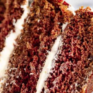 Naturally Red Velvet Cake with Ermine Icing