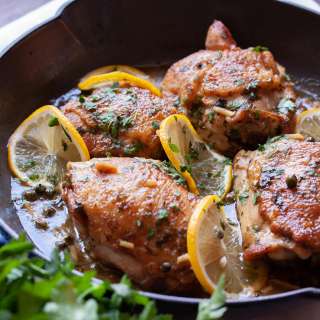 Brandy Chicken Piccata