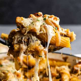 French Onion Pasta Casserole