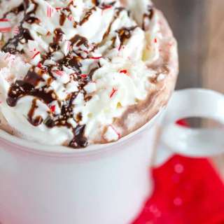 Peppermint Bark Hot Chocolate