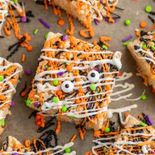 Halloween Rice Krispie Treats