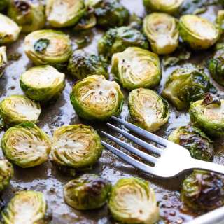 Honey Roasted Brussel Sprouts