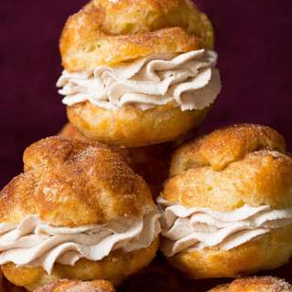 Churro Cream Puffs