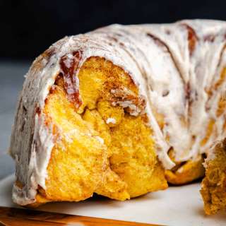Pumpkin Pull-Apart Bread